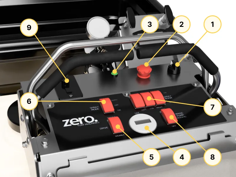Lower Dashboard Controls