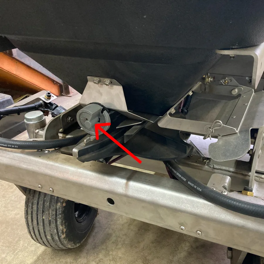 Hopper Rate Adjust Dial